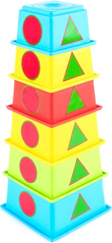 Пирамидка Knopa Мягкая пирамидка Дидактика 87007