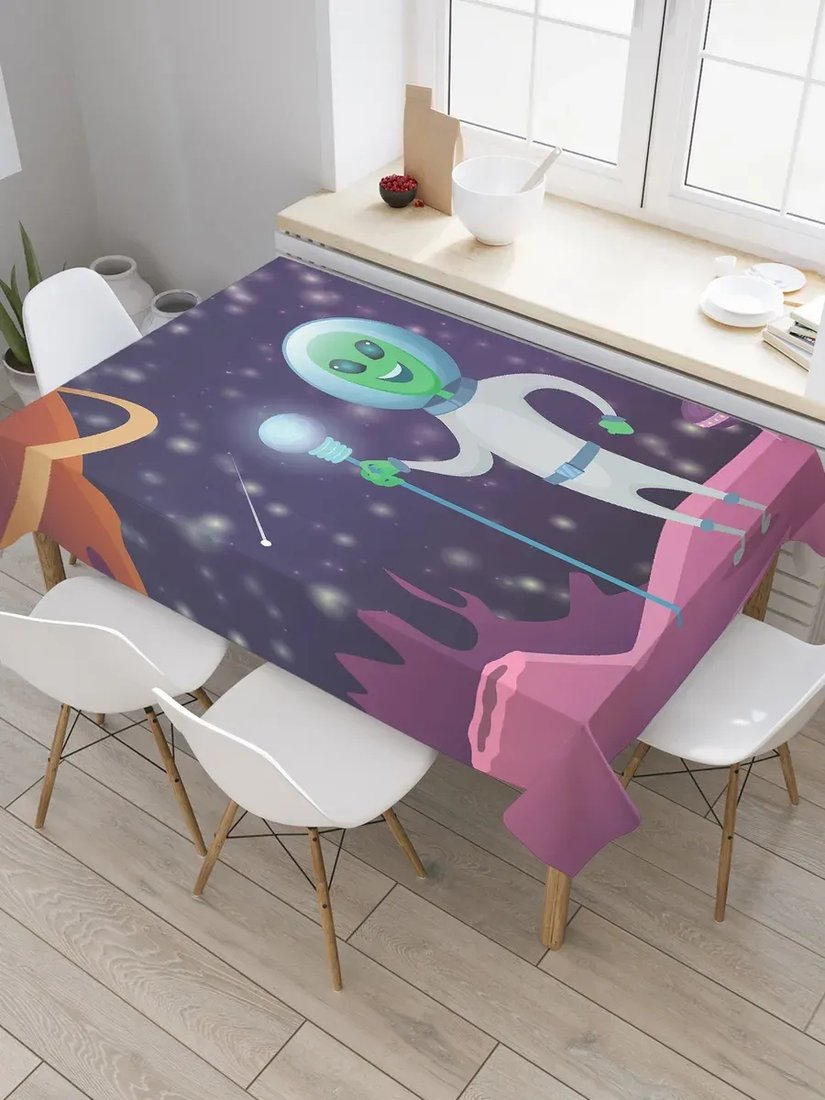 

Скатерть JoyArty Космический персонаж tc_104656 (120x145)