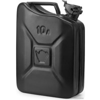 Подарочный набор Экспедиция Канистра - бар 10 л (черный, кожа)