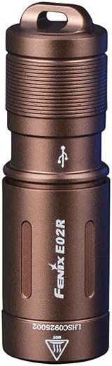 

Фонарь Fenix E02R Cree XP-G2 S3 (бронзовый)