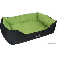 Лежак Scruffs Expedition Box Bed с бортиком 75 см (зеленый)