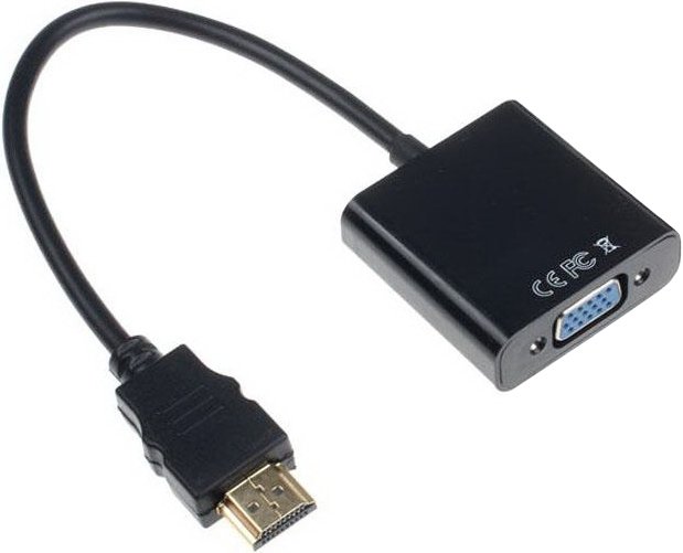 

Адаптер USBTOP HDMI - VGA (черный)