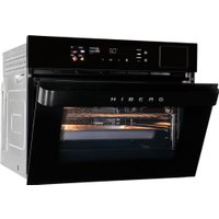 Электрический духовой шкаф Hiberg S-VMF 5515 B Smart