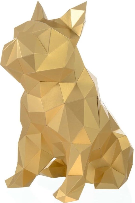 

PaperCraft PAPERRAZ Бульдог Марсель (золотой)