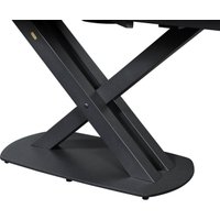 Кухонный стол Sheffilton SHT-T75 (серый светлый/черный)