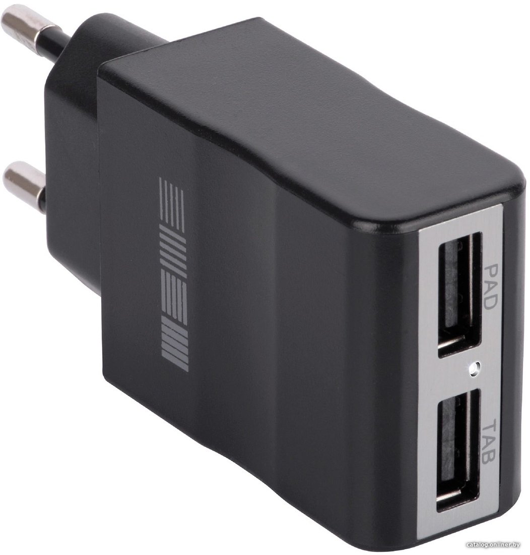 Сетевое зарядное InterStep IS-TC-2USB02KRT-000B201