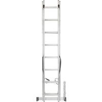 Лестница-стремянка ForceKraft BL-E214 (2x14 ступеней)