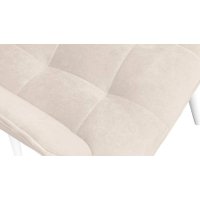 Стул Трия Шато конус Т2 (белый муар/велюр бежевый)