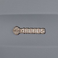 Чемодан-спиннер 4 ROADS 1389-S 55 см (графитовый)