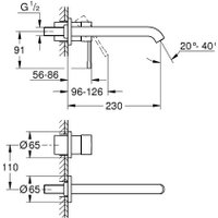 Смеситель Grohe Essence 29193KF1