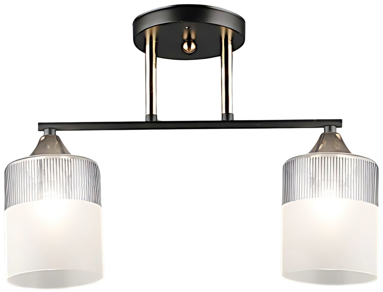 

Люстра средней высоты Aitin Pro НПБ 02-2x60-101 A4409/2 (черный/золото)