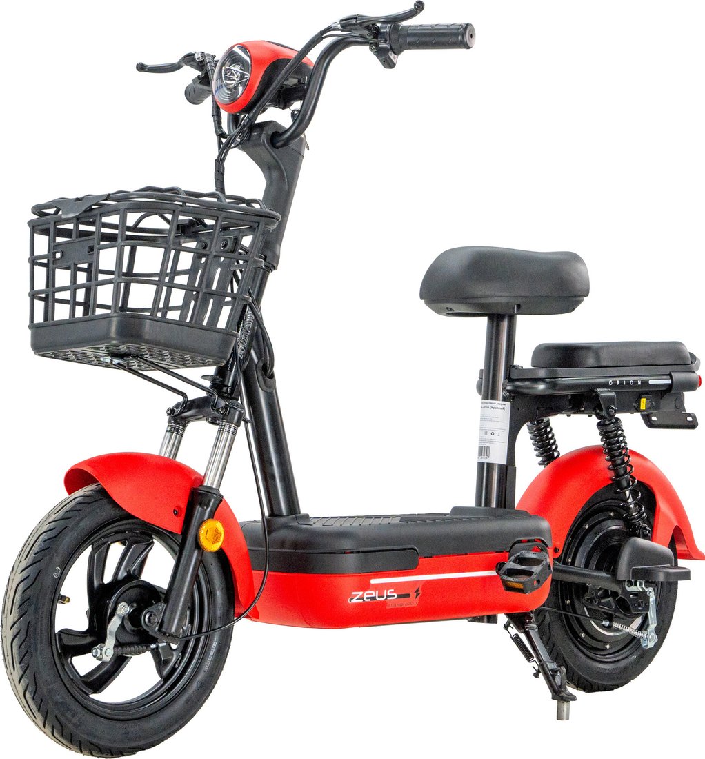 

Электроскутер ZeuS Orion (красный)