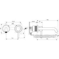 Смеситель Ideal Standard Ceraline A6938AA