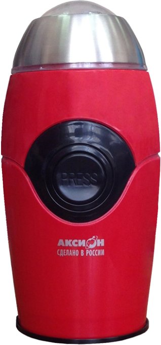 

Электрическая кофемолка Аксион КМ-22 (красный)
