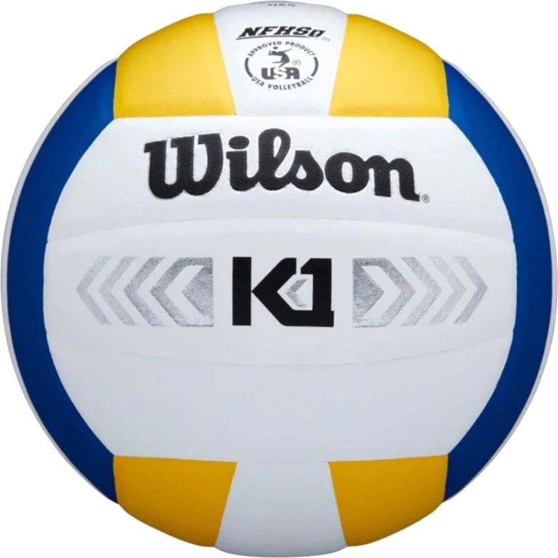 

Волейбольный мяч Wilson K1 Vb WTH1895B2XB (5 размер, белый/синий/желтый)