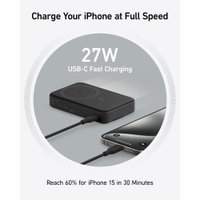 Внешний аккумулятор Anker MagGo Power Bank A1654 10000mAh (черный)