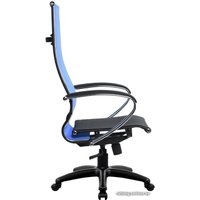 Офисное кресло Metta SK-1-BK Комплект 7, Pl тр/сеч (пластиковые ролики, васильковый)