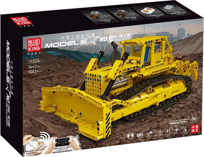 

Конструктор Mould King 17024 Бульдозер Caterpillar D8K