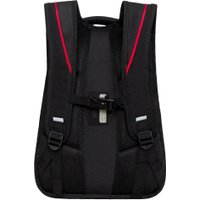 Городской рюкзак Grizzly RU-438-1 (черный/красный)