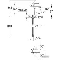 Смеситель Grohe BauEdge 23330000