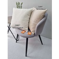 Чехол на подушку Matex Tufted Velvet ALEX-44 (молочный)