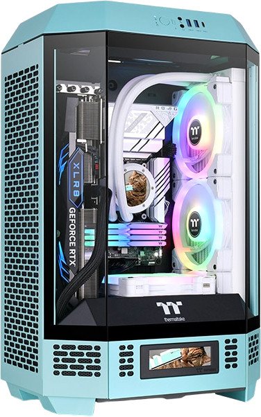 

Корпус Thermaltake The Tower 300 Turquoise CA-1Y4-00SBWN-00