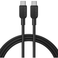 Кабель Anker 310 A81E1 USB Type-C - USB Type-C 60W (0.9 м, черный)