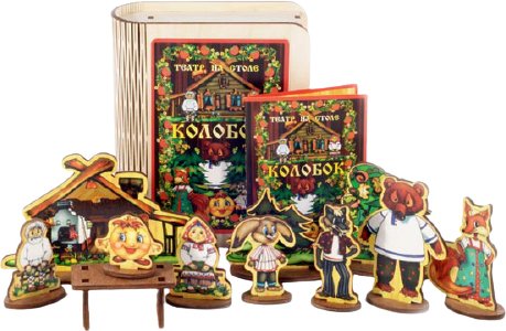 

Развивающая игра Нескучные игры Театр на столе. Колобок 7737