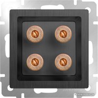 Розетка акустическая Werkel WL04-AUDIOx4
