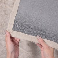 Ковер для жилой комнаты AksHome Geometry Faux Fur (120x170)