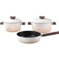 Набор кастрюль FeisiLang FL-M005 (белый)