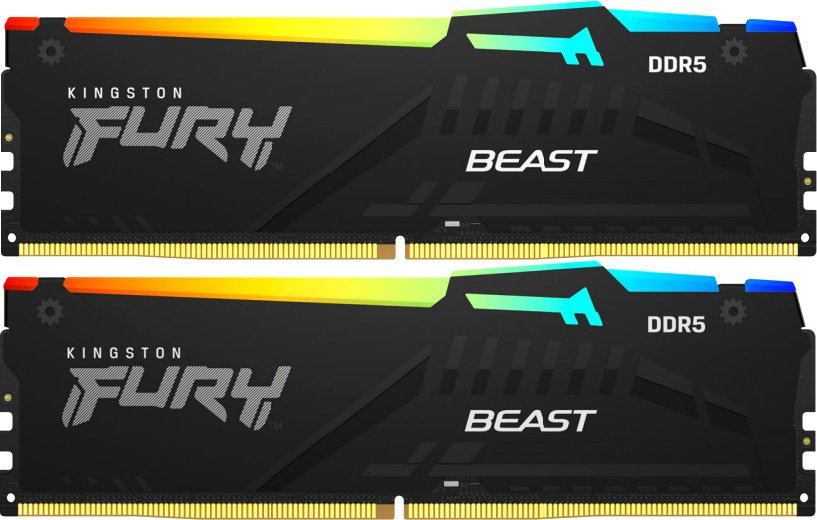 

Оперативная память Kingston FURY Beast RGB 2x16ГБ DDR5 6400 МГц KF564C32BBEAK2-32