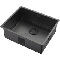Кухонная мойка ZorG Zerox 54 U / IF Zurinox PVD Gunblack