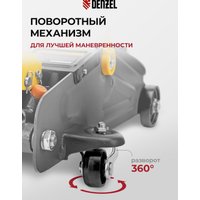 Подкатной домкрат Denzel 51153 2т