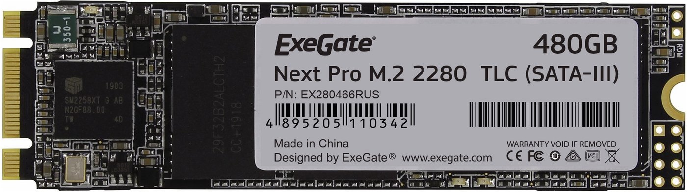 

SSD ExeGate Next Pro 480GB EX280466RUS