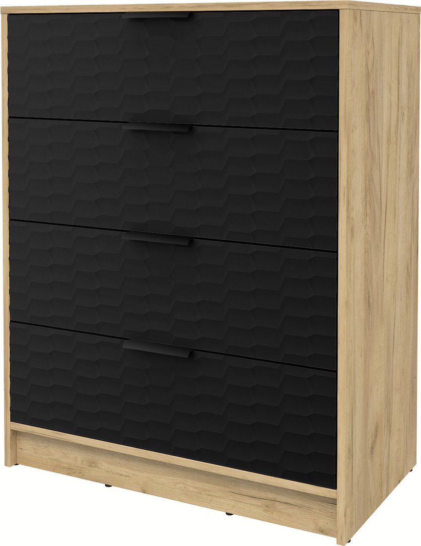 

Комод Интерлиния Концепт Зодиак КТ-К80 (дуб золотой/черный)