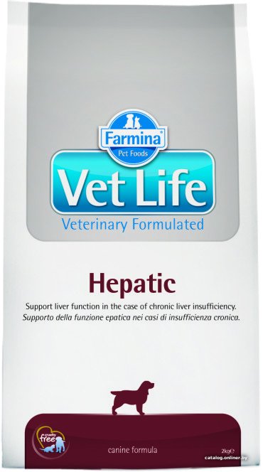Сухой корм для собак Farmina Vet Life Hepatic Dog 2 кг