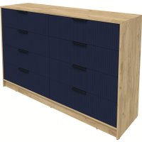 Комод Интерлиния Концепт Лайн КТ-К157 (дуб золотой/индиго)