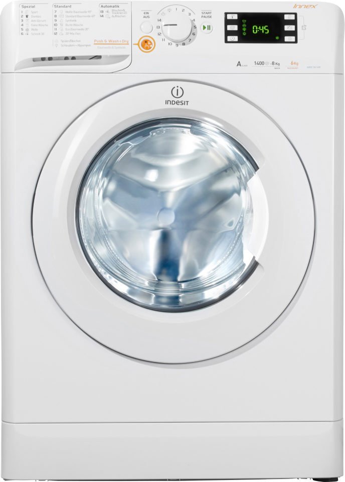 

Стирально-сушильная машина Indesit XWDE 861480X W EU