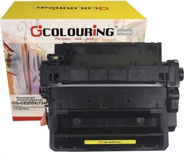 

Картридж Colouring CG-CE255X (аналог HP CE255X)