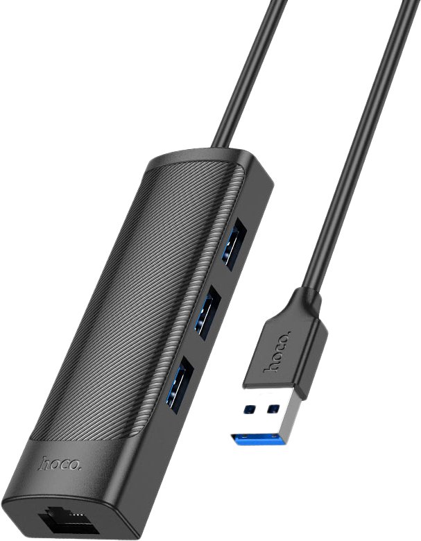 

USB-хаб Hoco HB42 USB Type-A (3 x USB 3.2 Gen1, 1.2 м)