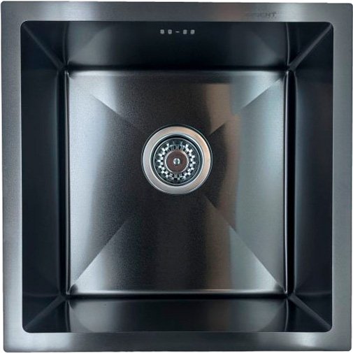 Кухонная мойка Wisent WS34444B (с сифоном GER013)