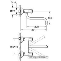 Смеситель Grohe Costa L [31187001]