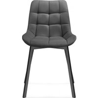 Стул Notta Стронг 589973 (темно-серый/черный, 4 шт)