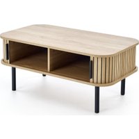 Журнальный столик Halmar Angelina (натуральный/черный)