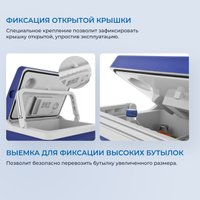 Термоэлектрический автохолодильник ZUGEL ZCR25 (синий)