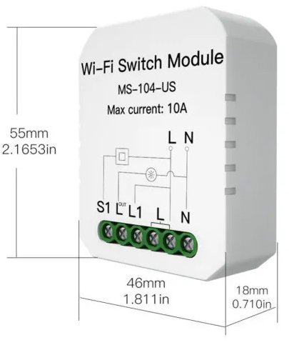 

Реле Moes MS-104