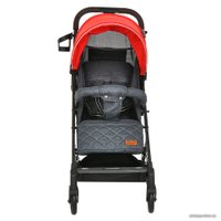 Коляска прогулочная «книга» Pituso Camino (черный/красный)