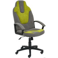 Игровое (геймерское) кресло TetChair Neo 3 (флок, серый/олива)