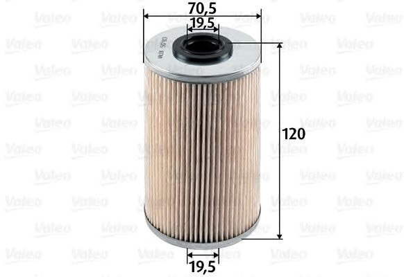 

Топливный фильтр Valeo 587913
